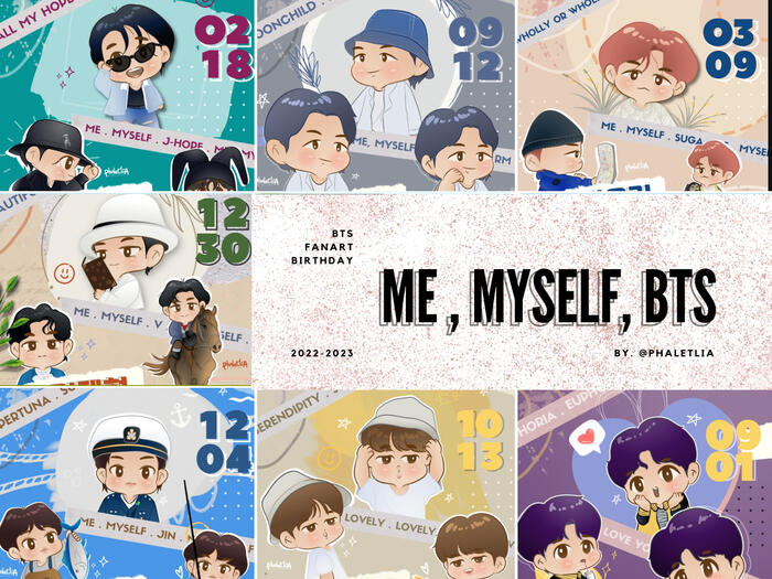 "ME, MYSELF, BTS" B'DAY (2022-2023)